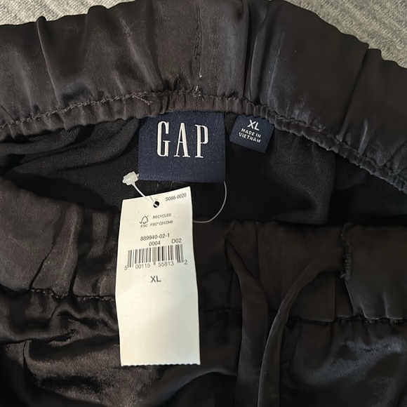 Silk black cargo pants, NWT - Picture 5 of 5